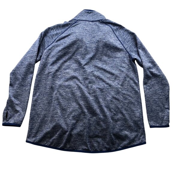 Eddie Bauer Womens Jacket Size 2XL Stand Collar Outdoors Full Zip Blue Cozy - Picture 2 of 15